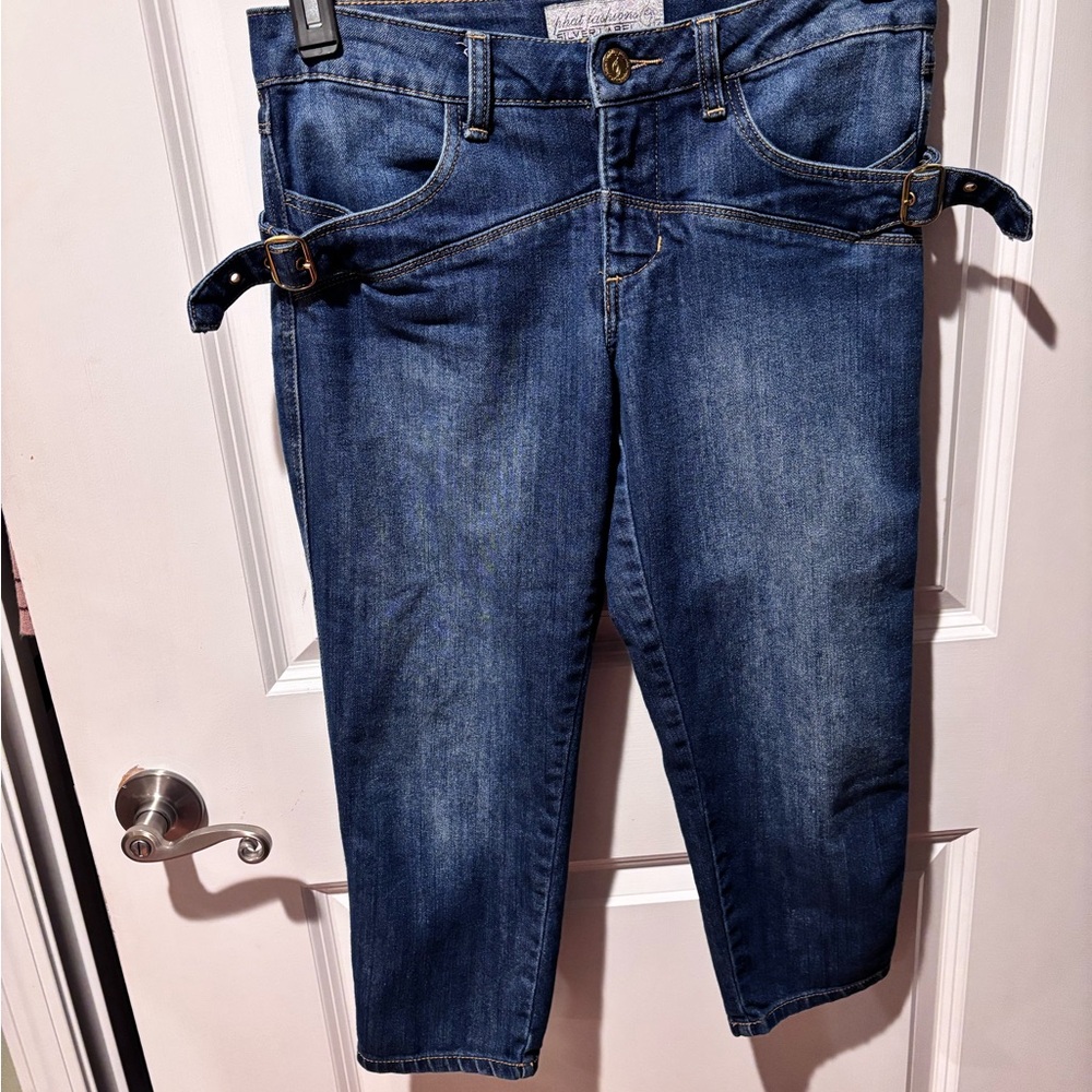 Baby Phat Silver Label Crop Jeans Vintage Y2K Size 7